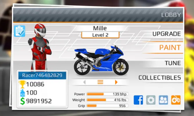 Drag Racing: Bike Edition android App screenshot 0